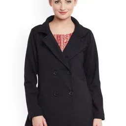 Belle Fille Black Regular Fit Coat image 1