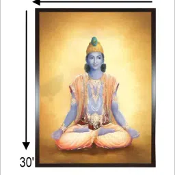 Indian Classic Art Multicolor Canvas Abstract Wall Art image 5