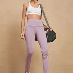 COLOR CAPITAL Women Pack of 4 Skinny Fit Antimicrobial Ankle Length Gym Tights image 4