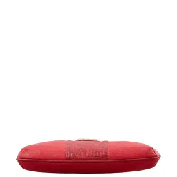 Esbeda Red Textured Medium Handbag image 5