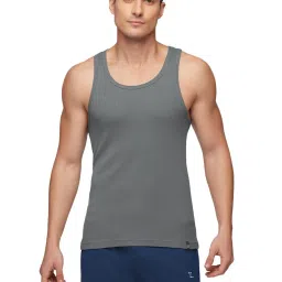 XYXX Grey Regular Fit Vest image 1