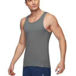 XYXX Grey Regular Fit Vest image 3