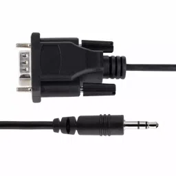 StarTech.com Male 9 Pin D-sub to Male 3.5mm Stereo Jack Serial Cable, 1m PVC, 9M351M-RS232-CABLE image 3