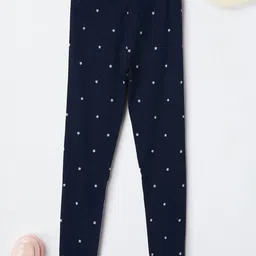 max Girls Printed Ankle Length Leggings-picture-39