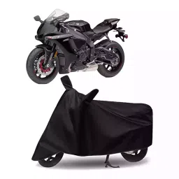 Auto Pearl Bike Cover for Yamaha YZF R1M BS6 (Black)-picture-18