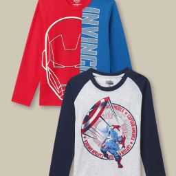 Kidsville Multicolor Printed Full Sleeves T-Shirt-picture-15