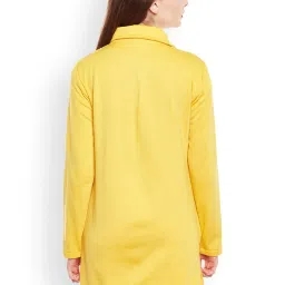 Belle Fille Yellow Regular Fit Coat image 2