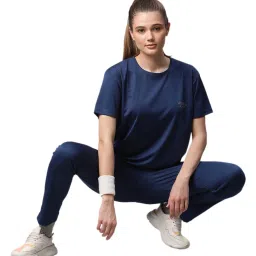 Vimal Jonney Blue Regular Fit T-Shirt With Trackpants image 4