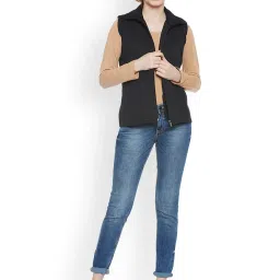 Belle Fille Black Regular Fit Jacket image 4