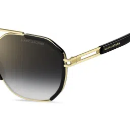 Marc Jacobs Grey UV Protection Geometric Sunglasses for Men image 4