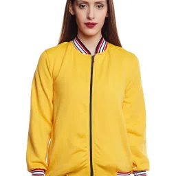 Belle Fille Yellow Regular Fit Jacket image 1