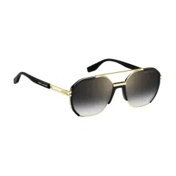 Marc Jacobs Grey UV Protection Geometric Sunglasses for Men image 3