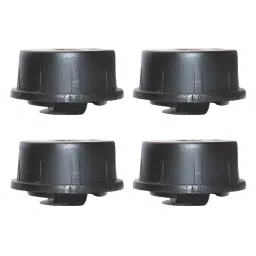 Ebco Pedestal Castor Recessed Black Finish, Size 35 mm for Furniture, PCR35 (Set of 4)-picture-29