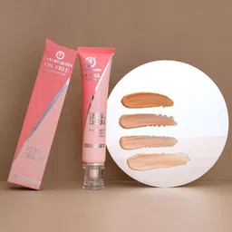 Colors Queen Oil Free Real Base Foundation - 40 ml - Caramel image 2