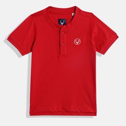 Allen Solly Junior Boys Henley Neck Pure Cotton T-shirt-picture-13