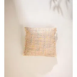 Freedom Tree Woodland Tweed and Pure Cotton Beige Cushion Cover (16X16 Inches)-picture-20
