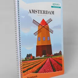 Apsara Unruled Spiral Notebook - 180 Pages (Print May Vary)-image-25