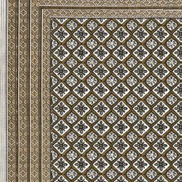 BED-SHEET.COM Kite Walk Chocolate Brown Printed Cotton 180TC King Bedsheet 2.74 x 2.28m image 5