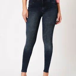 Kraus Jeans Women Skinny Fit High-Rise Light Fade Jeans-picture-43