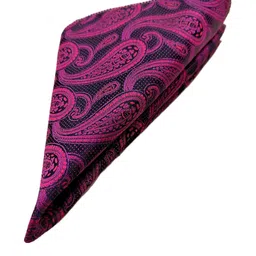 voici Paisley Design Cravats & Pocket Square Combo image 4