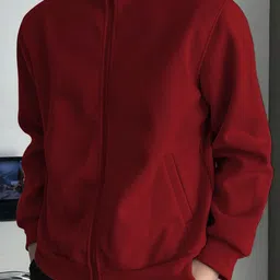 AOOSH Men Fleece Lightweight Bomber Jacket image 4