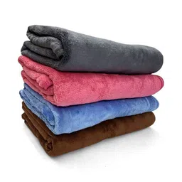 U & U Unique Utilities 4Pcs Grey & Pink 400-GSM Anti-Bacterial Fade-Resistant Hand Towels-picture-17