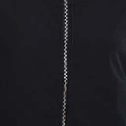 Van Heusen Woman Navy Blue Solid Tailored Jacket image 2