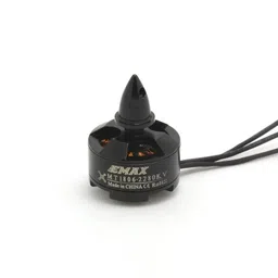EMAX MT1806 Brushless DC Motor KV2280 (Original) – Black Cap (CW) image 1