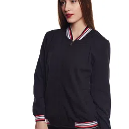Belle Fille Black Regular Fit Jacket image 3