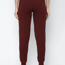 Solly by Allen Solly Maroon Printed Joggers image 2
