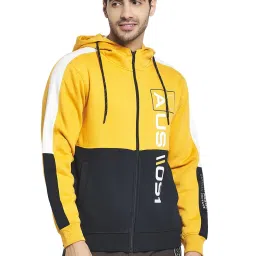 Octave Mustard & Black Hooded Sweatshirt image 1