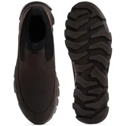 Ergon Men's Brown Slip-On Shoes image 3