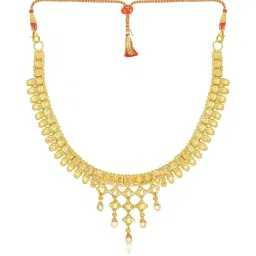 Malabar Gold and Diamonds 22k (916) Yellow Gold Necklace for Women image 1