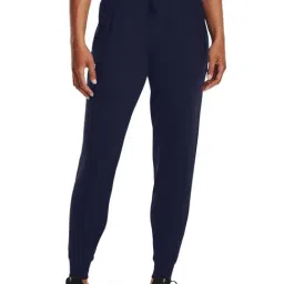 Under Armour Blue Plain Trackpants-image-38