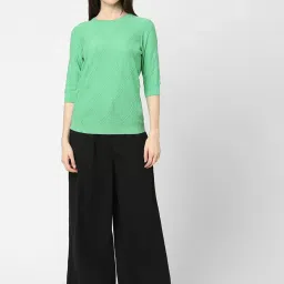 Vero Moda Green Regular Fit Sweaters image 4