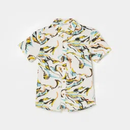 Fame Forever by Lifestyle Kids Off White Casual Shirt image 1