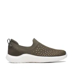 Clarks Women's Nova Grove Olive Walking Shoes-picture-21