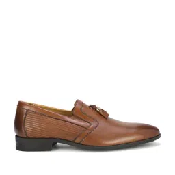 Louis Philippe Men's Brown Formal Mocassins-picture-30