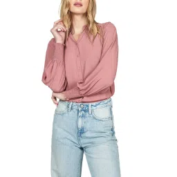 Cover Story Pink Regular Fit Shirt image 1
