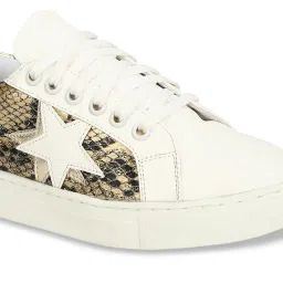 Truffle Collection Women's Golden Casual Sneaker image 4
