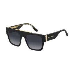 Marc Jacobs Grey Rectangular Sunglasses for Men-image-99