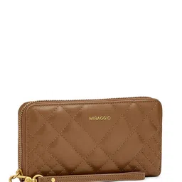 MIRAGGIO Brown PU Sutton Wallet image 2