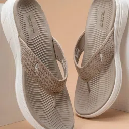 Red Tape Men's Sunnies Beige Flip Flops image 1