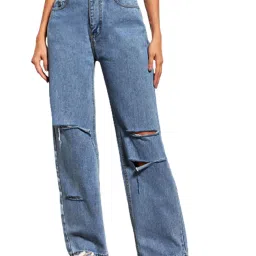 Kotty Blue Distressed Jeans image 1