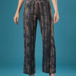 Globus Olive & Rust Printed Treggings image 1