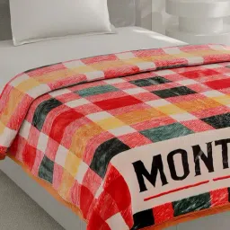 Monte Carlo Multi Polyester Printed Single Bed Winter Blanket Everest Plus 2 Ply-picture-33