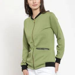 Belle Fille Olive Regular Fit Jacket image 3