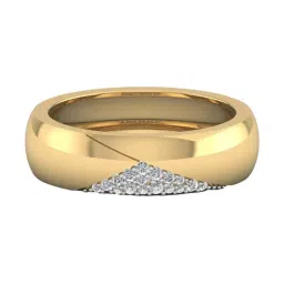 SHINE ETERNAL Lab Grown Diamond 18k (750) Yellow Gold Ring for Men image 1