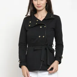 Belle Fille Black Regular Fit Jacket image 1