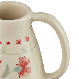 fabindia home Fabindia Pushp Hand-painted Multicolor Ceramic Mug image 4